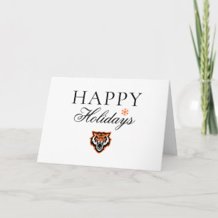 Idaho State University Bengals Spirit Ontwerp Feestdagen Kaart