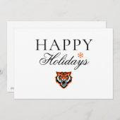 Idaho State University Bengals Spirit Ontwerp Feestdagenkaart (Voorkant / Achterkant)
