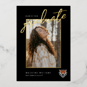 Idaho State University Bengals Spirit Ontwerp Folie Uitnodiging