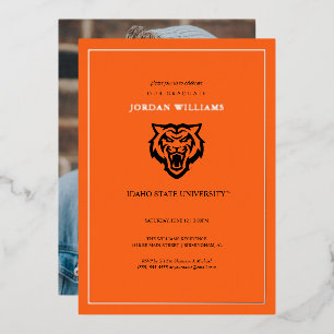Idaho State University Bengals Spirit Ontwerp Folie Uitnodiging