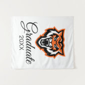 Idaho State University Bengals Spirit Ontwerp Wandkleed (Voorkant (horizontaal))