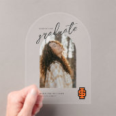 Idaho State University Bold Bengaals Logo Acryl Uitnodigingen (Insitu (Draagbaar))