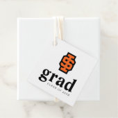 Idaho State University Bold Bengaals Logo Bedankjes Labels (In situ)