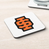 Idaho State University Bold Bengaals Logo Bier Onderzetter (Linkerzijde)