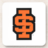 Idaho State University Bold Bengaals Logo Bier Onderzetter (Voorkant)