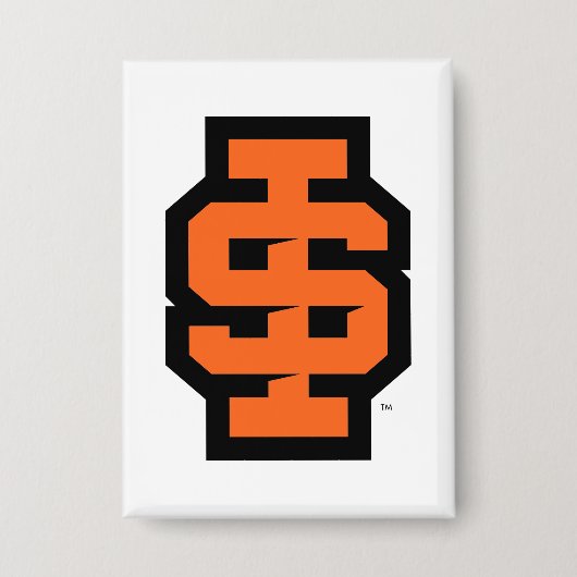 Idaho State University Bold Bengaals Logo Button (Voorkant)