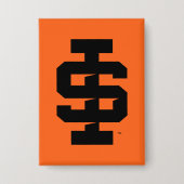 Idaho State University Bold Bengaals Logo Button (Voorkant)