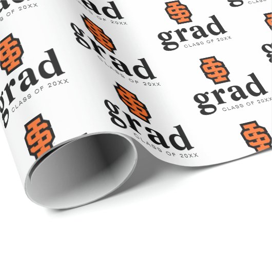 Idaho State University Bold Bengaals Logo Cadeaupapier (Rol Hoek)