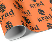 Idaho State University Bold Bengaals Logo Cadeaupapier (Rol Hoek)