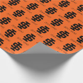 Idaho State University Bold Bengaals Logo Cadeaupapier (Hoek)
