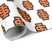 Idaho State University Bold Bengaals Logo Cadeaupapier (Rol Hoek)