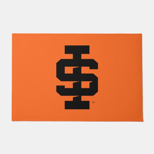 Idaho State University Bold Bengaals Logo Deurmat (Voorkant)