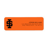 Idaho State University Bold Bengaals Logo Etiket (Voorkant)