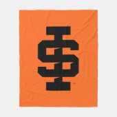 Idaho State University Bold Bengaals Logo Fleece Deken (Voorkant)