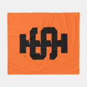 Idaho State University Bold Bengaals Logo Fleece Deken (Voorkant (Horizontaal))