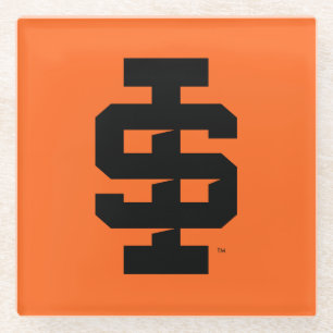 Idaho State University Bold Bengaals Logo Glazen Onderzetter