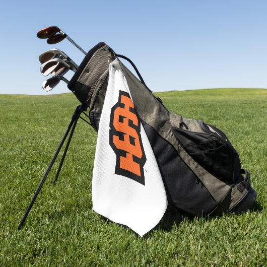 Idaho State University Bold Bengaals Logo Golfhanddoek (Groen)