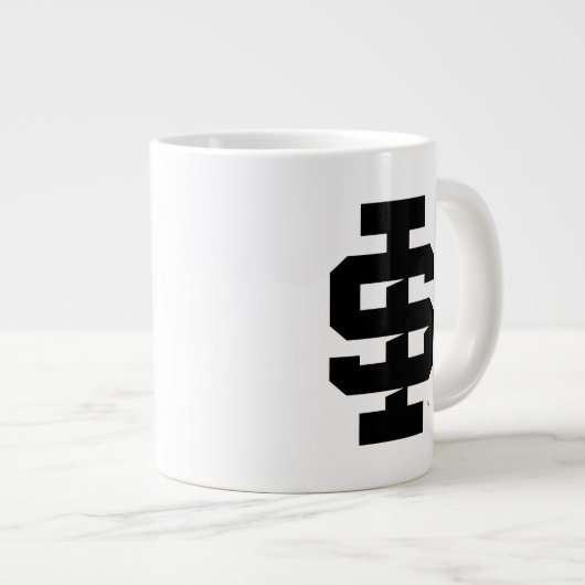 Idaho State University Bold Bengaals Logo Grote Koffiekop (Voorkant rechts)