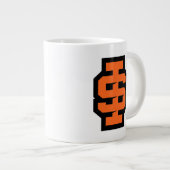 Idaho State University Bold Bengaals Logo Grote Koffiekop (Voorkant rechts)