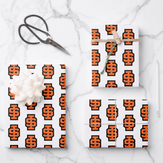 Idaho State University Bold Bengaals Logo Inpakpapier Vel (Voorkant)