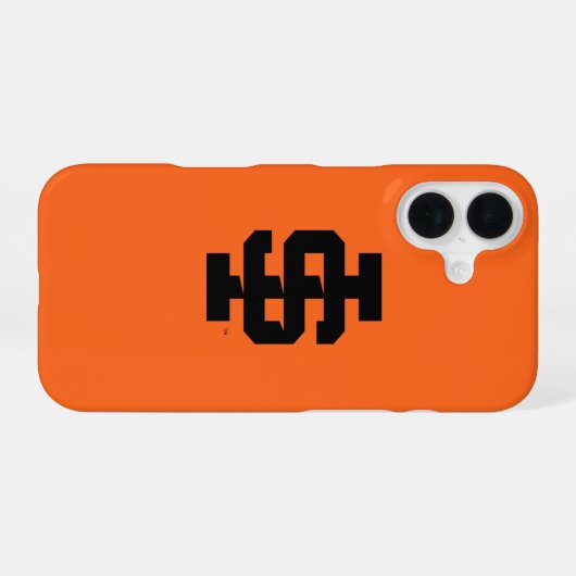 Idaho State University Bold Bengaals Logo iPhone 16 Hoesje (Achterkant horizontaal)