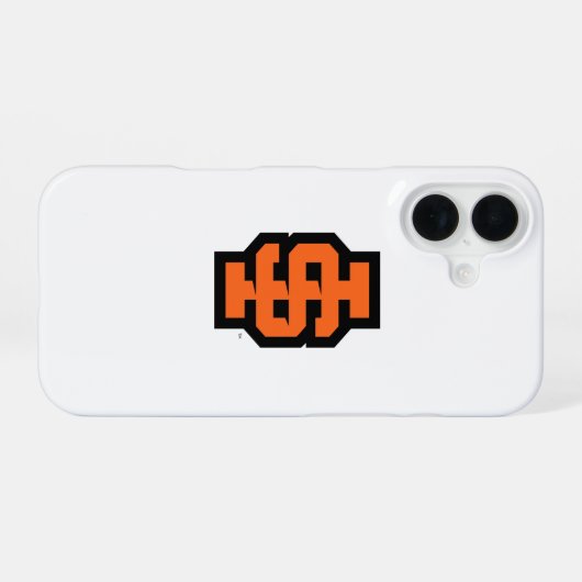 Idaho State University Bold Bengaals Logo iPhone 16 Hoesje (Achterkant horizontaal)