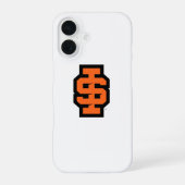 Idaho State University Bold Bengaals Logo iPhone 16 Hoesje (Achterkant)