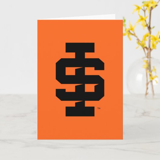 Idaho State University Bold Bengaals Logo Kaart (Gele Bloem)