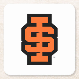 Idaho State University Bold Bengaals Logo Kartonnen Onderzetters