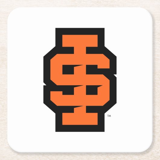 Idaho State University Bold Bengaals Logo Kartonnen Onderzetters (Voorkant)
