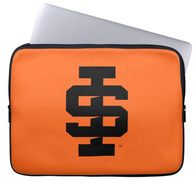 Idaho State University Bold Bengaals Logo Laptop Sleeve (Voorkant)