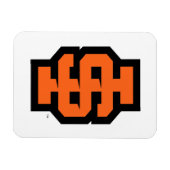 Idaho State University Bold Bengaals Logo Magneet (Horizontaal)