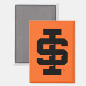 Idaho State University Bold Bengaals Logo Magneet (Voorkant / Achterkant)