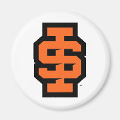 Idaho State University Bold Bengaals Logo Magneet (Voorkant)