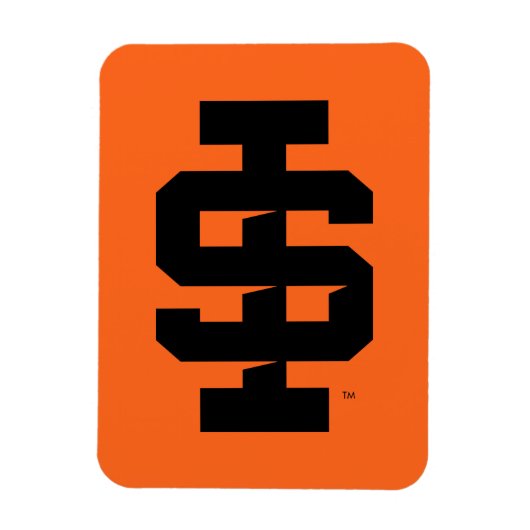 Idaho State University Bold Bengaals Logo Magneet (Verticaal)