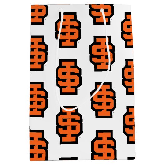 Idaho State University Bold Bengaals Logo Medium Cadeauzakje (Voorkant)