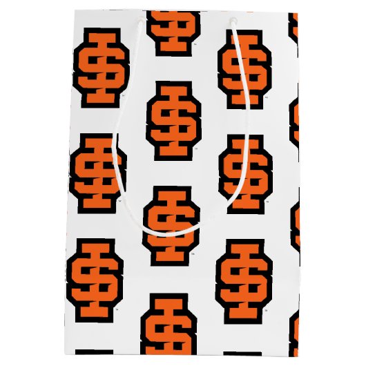 Idaho State University Bold Bengaals Logo Medium Cadeauzakje (Achterkant)