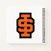 Idaho State University Bold Bengaals Logo Notitieboek (Achterkant)