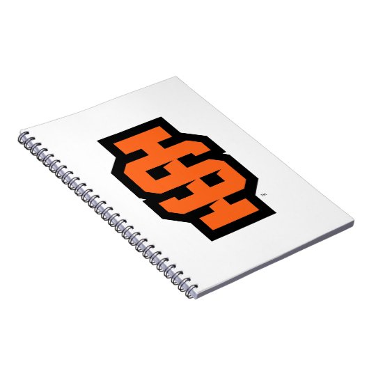Idaho State University Bold Bengaals Logo Notitieboek (Rechterzijde)