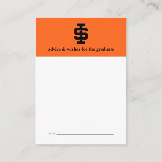 Idaho State University Bold Bengaals Logo Notitiekaartje (Voorkant)