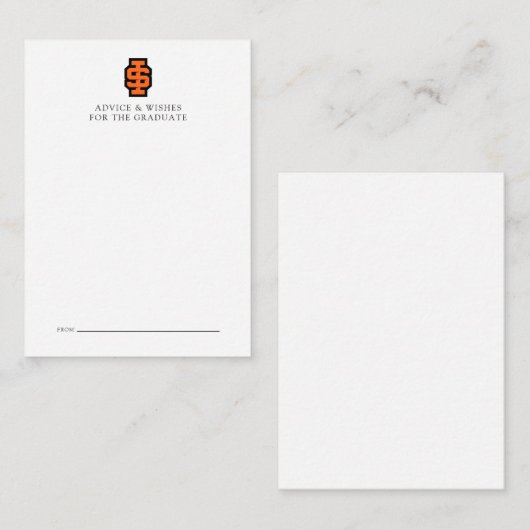 Idaho State University Bold Bengaals Logo Notitiekaartje (Voorkant / Achterkant)