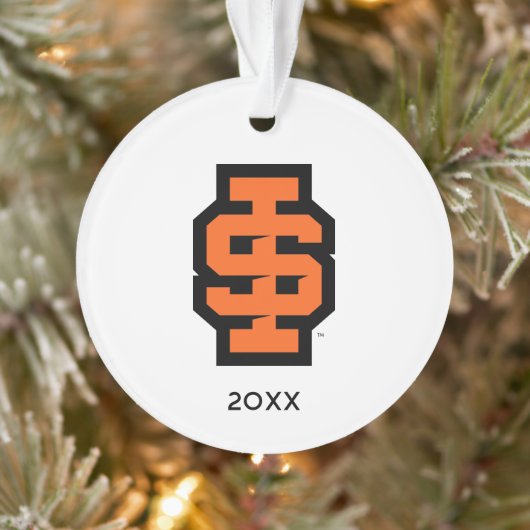 Idaho State University Bold Bengaals Logo Ornament (Boom)