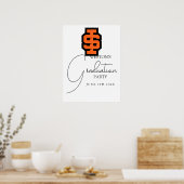 Idaho State University Bold Bengaals Logo Poster (Keuken)