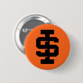 Idaho State University Bold Bengaals Logo Ronde Button 5,7 Cm (Voorkant /achterkant)