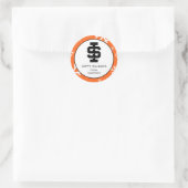 Idaho State University Bold Bengaals Logo Ronde Sticker (Tas)