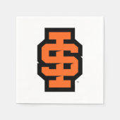 Idaho State University Bold Bengaals Logo Servet (Voorkant)