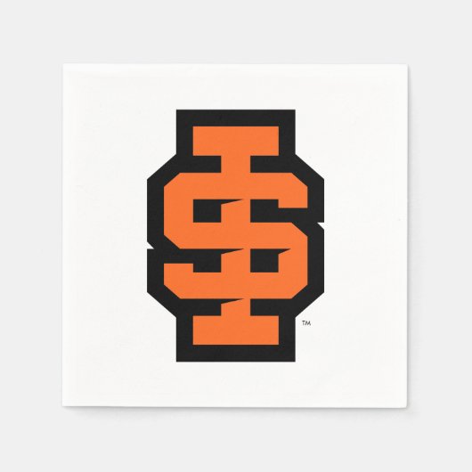 Idaho State University Bold Bengaals Logo Servet (Voorkant)