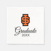 Idaho State University Bold Bengaals Logo Servet (Voorkant)