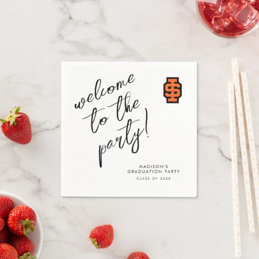 Idaho State University Bold Bengaals Logo Servet (Insitu)