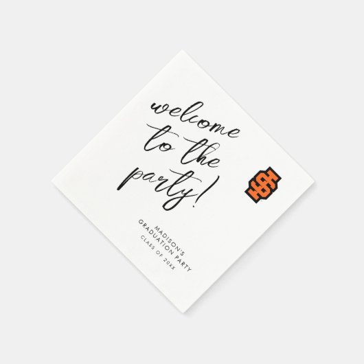 Idaho State University Bold Bengaals Logo Servet (Hoek)